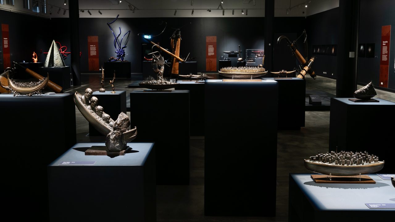 Fragments and Artefacts, Queen Victoria Museum and Art Gallery, Museum at Inveresk, Launceston: exhibition view