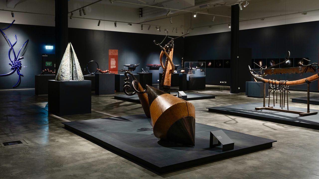 Fragments and Artefacts, Queen Victoria Museum and Art Gallery, Museum at Inveresk, Launceston: exhibition view